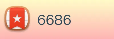 6686 logo